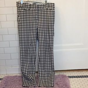 NWT Talbots gingham pants